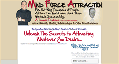 Desktop Screenshot of mindforceattraction.com